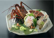 伊勢海老お造り