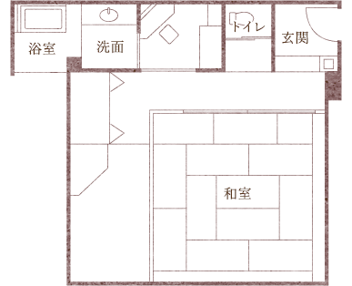 露天風呂付き和室