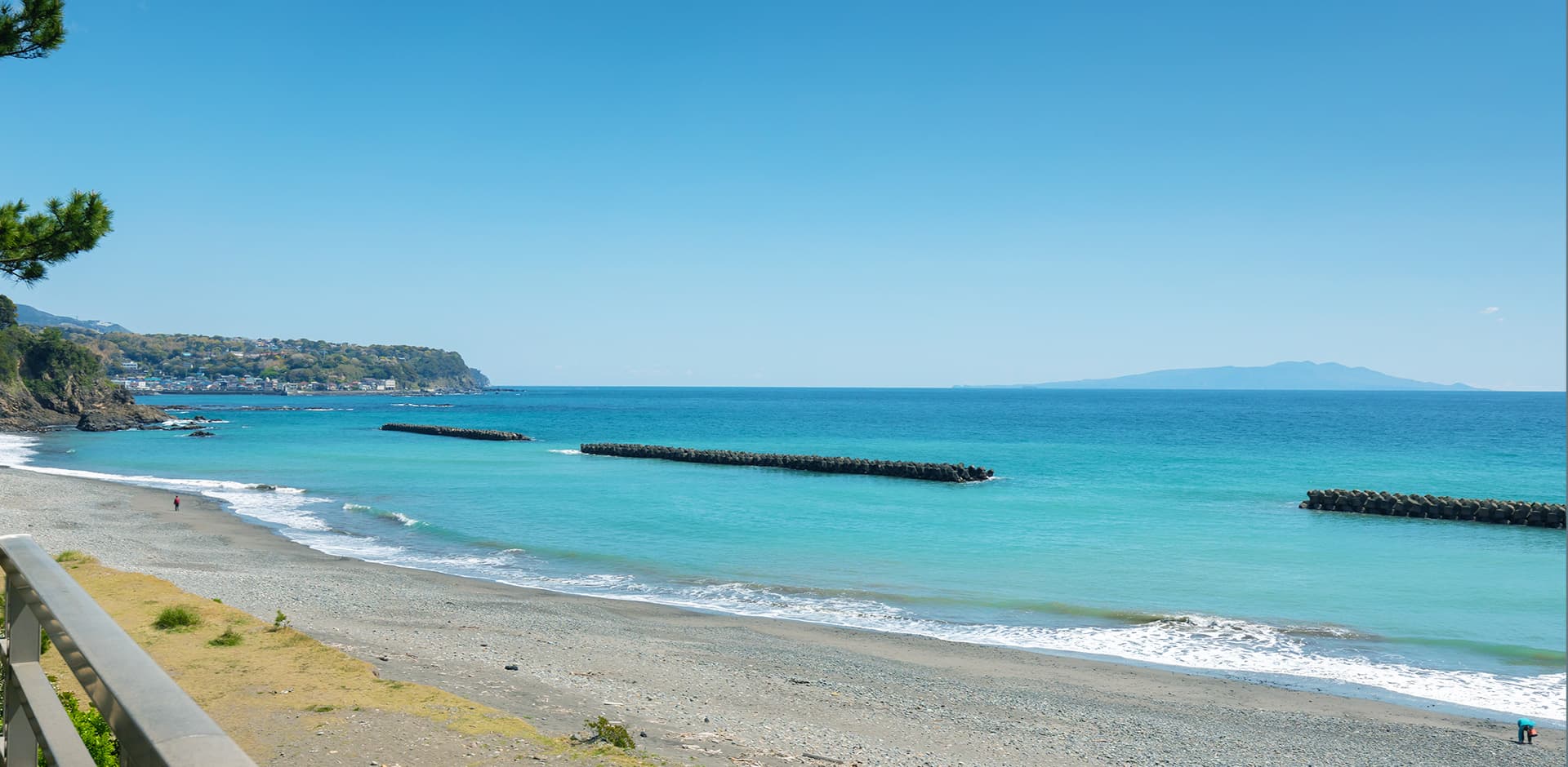 目前に広がる海の薫