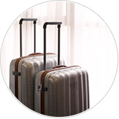 チェックイン前の荷物預かりOK！